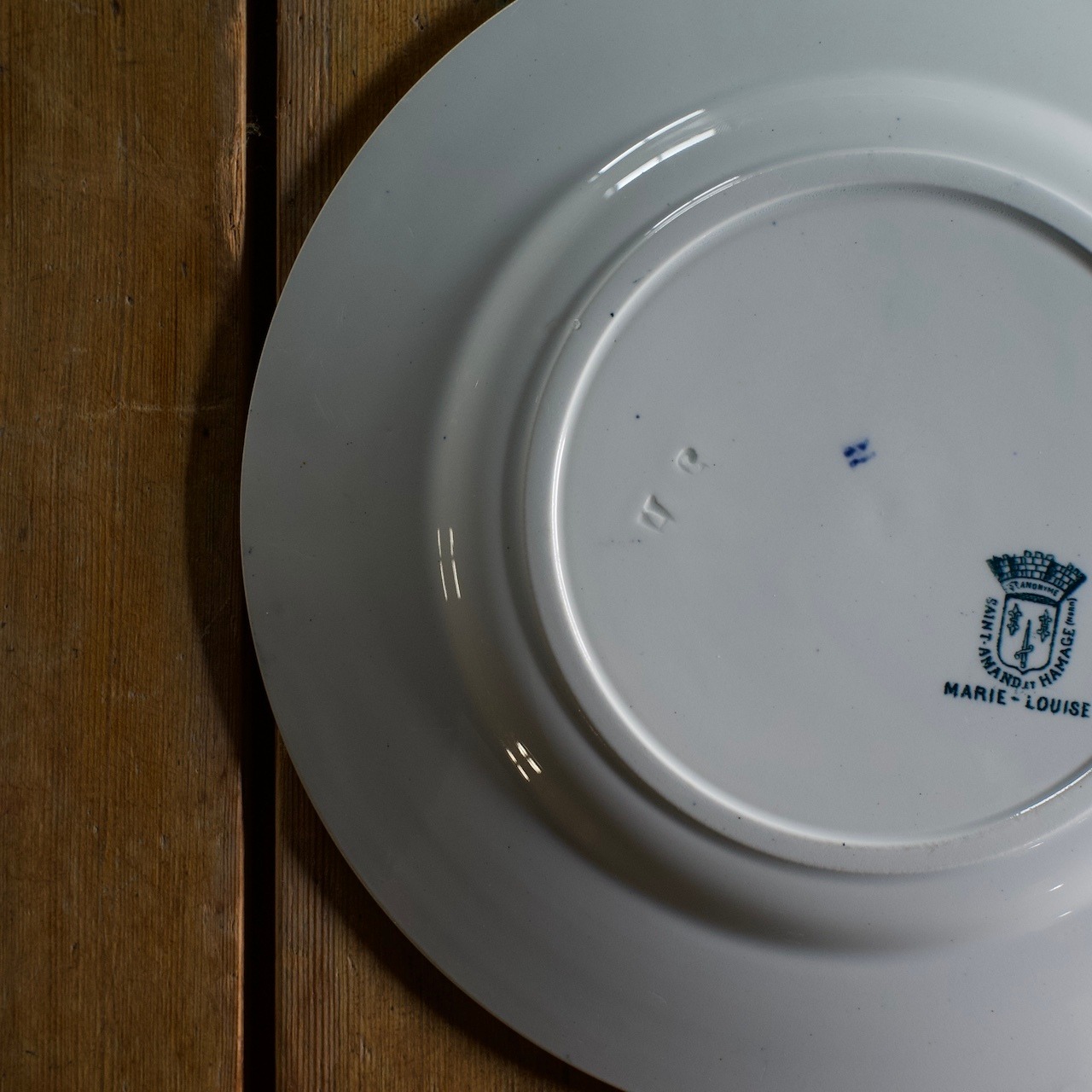 Saint Amand Plate / サンタマン プレート【B】〈 フランス食器・ 皿・深皿・フランスアンティーク・アンティークプレート・ブロカント・ヴィンテージ 〉113201