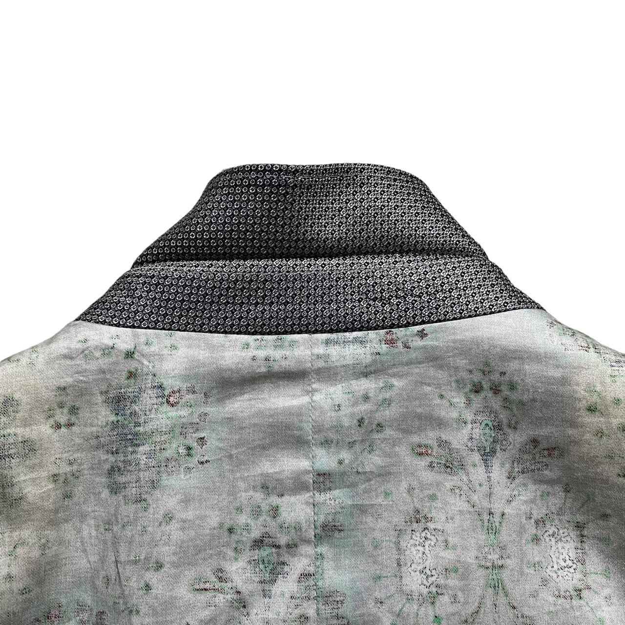 ETRO botanical print cotton tailored jacket