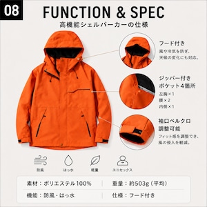 ZASSO 3WAY SET｜SHELL PARKA × FLEECE JACKET