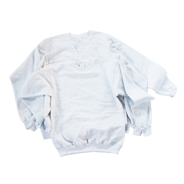 Hanes Ecosmart Sweatshirt 7.8oz / ASH