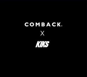 COMBACK × KIKS コラボ スニーカーバックパック