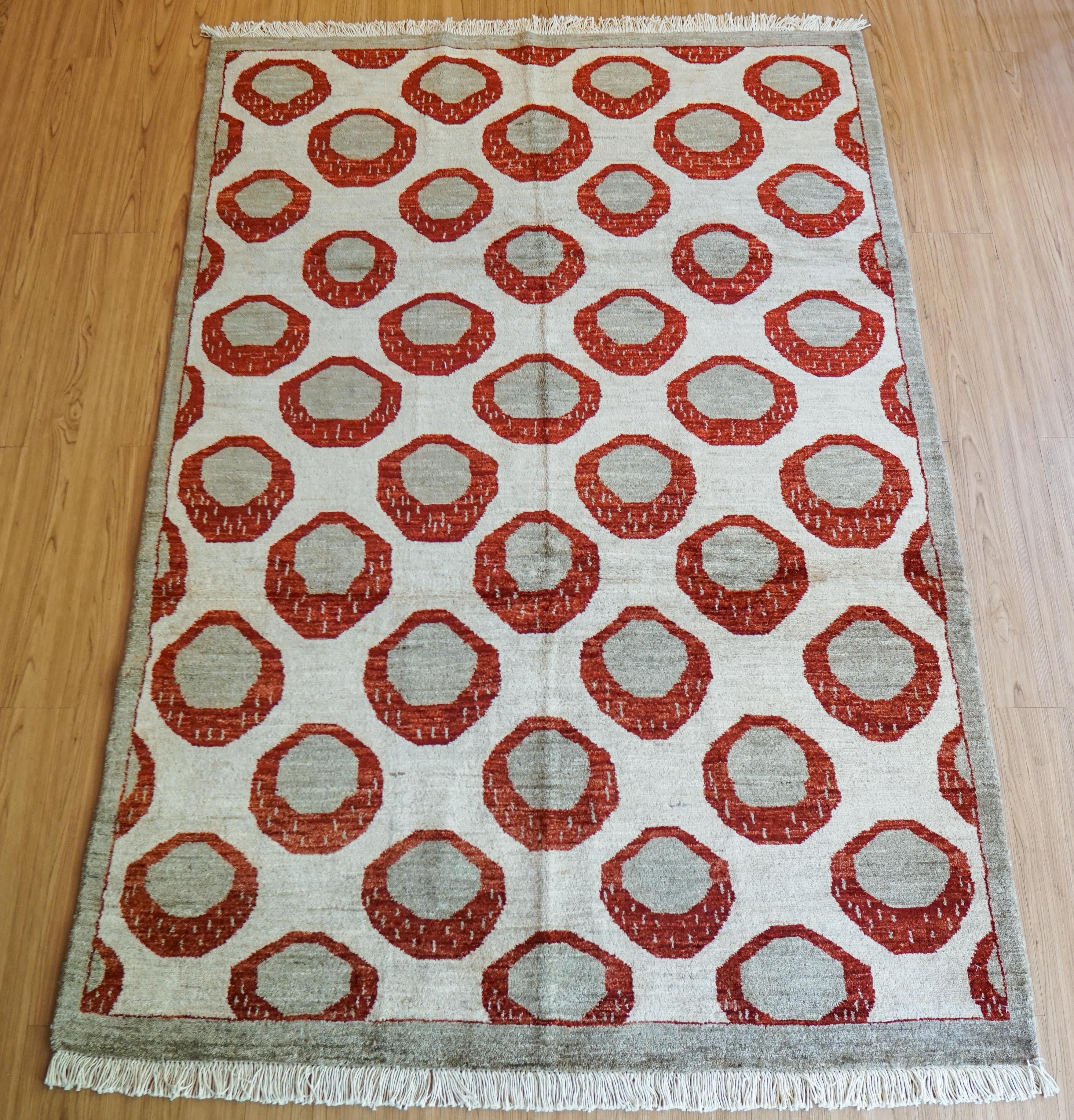ペルシャ手織りカシュクリギャッベ 194×131cm | Decorworks