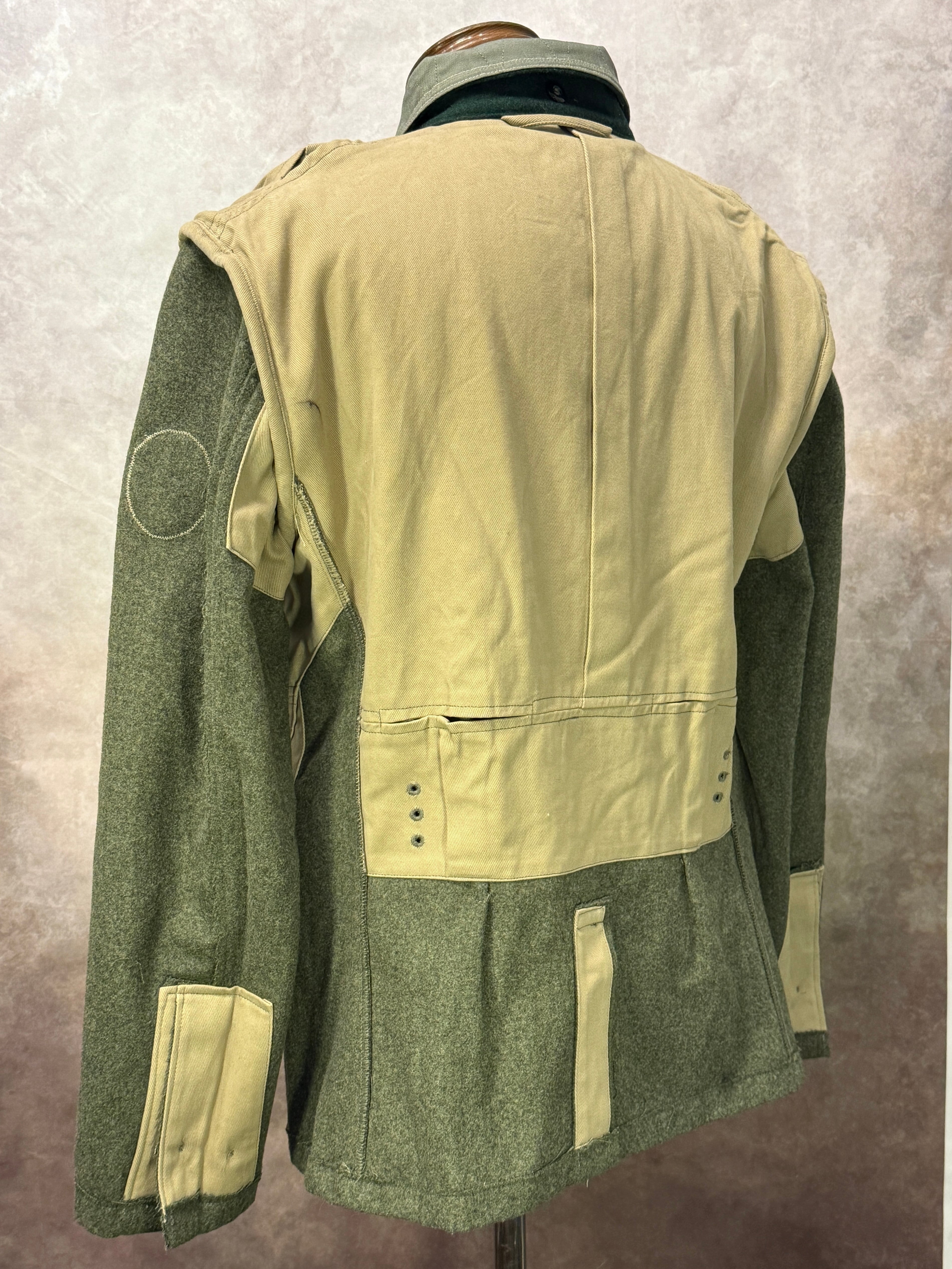 (Eichenbaum Militaria) ドイツ軍 M36野戦服セット USED】WWIIドイツ軍 M36野戦服 陸軍曹長徽章付き | アイヘンバウム