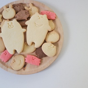 【完売】わぐまな( 'Θ' )サブレーサイズのクッキー型