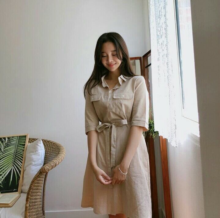 2色展開 サファリ 半袖 ワンピース ロングワンピース サファリワンピース ベルト ベージュ カーキ 海外セレブ 海外ファッション Laファッション La インポート インポートビキニ ビキニ 水着 セレクトショップ プチプラ トレンド インテリア 家具 フェス 子供服 ベビー服