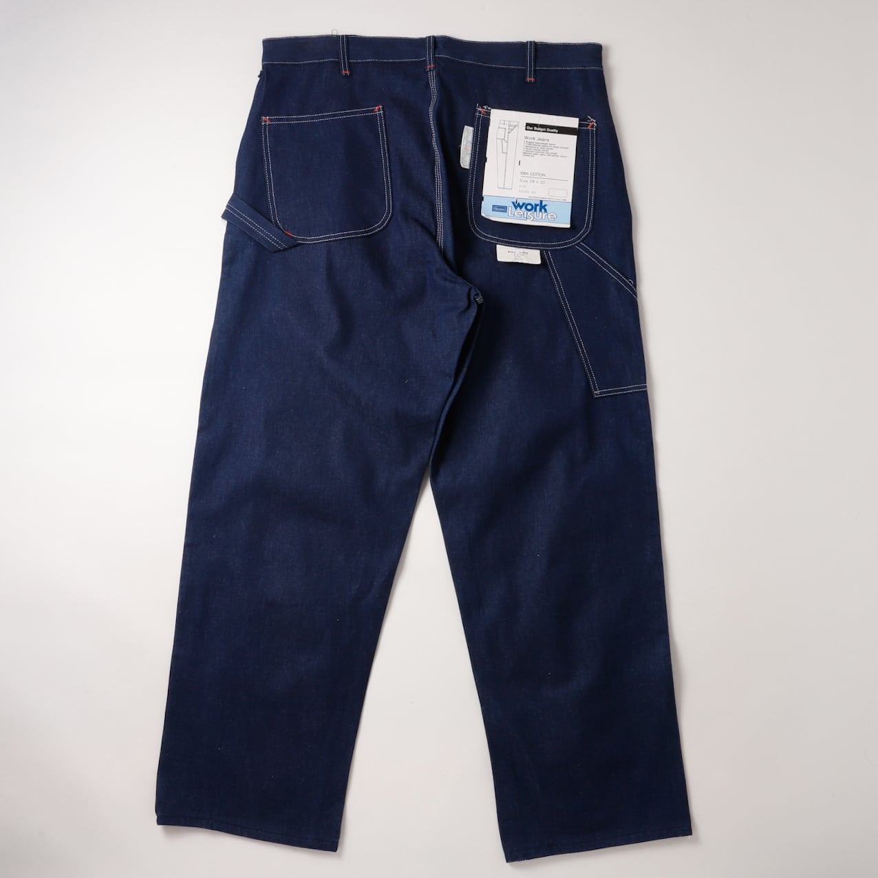 未使用】70s special vintage work denim pants Made in USA W38