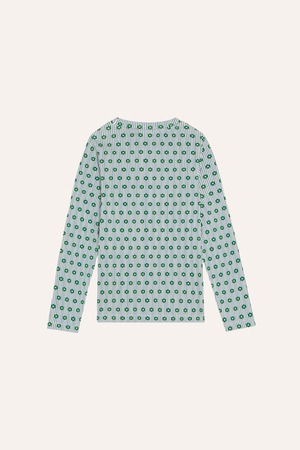 the campamento/Flowers and Stripes T-shirt