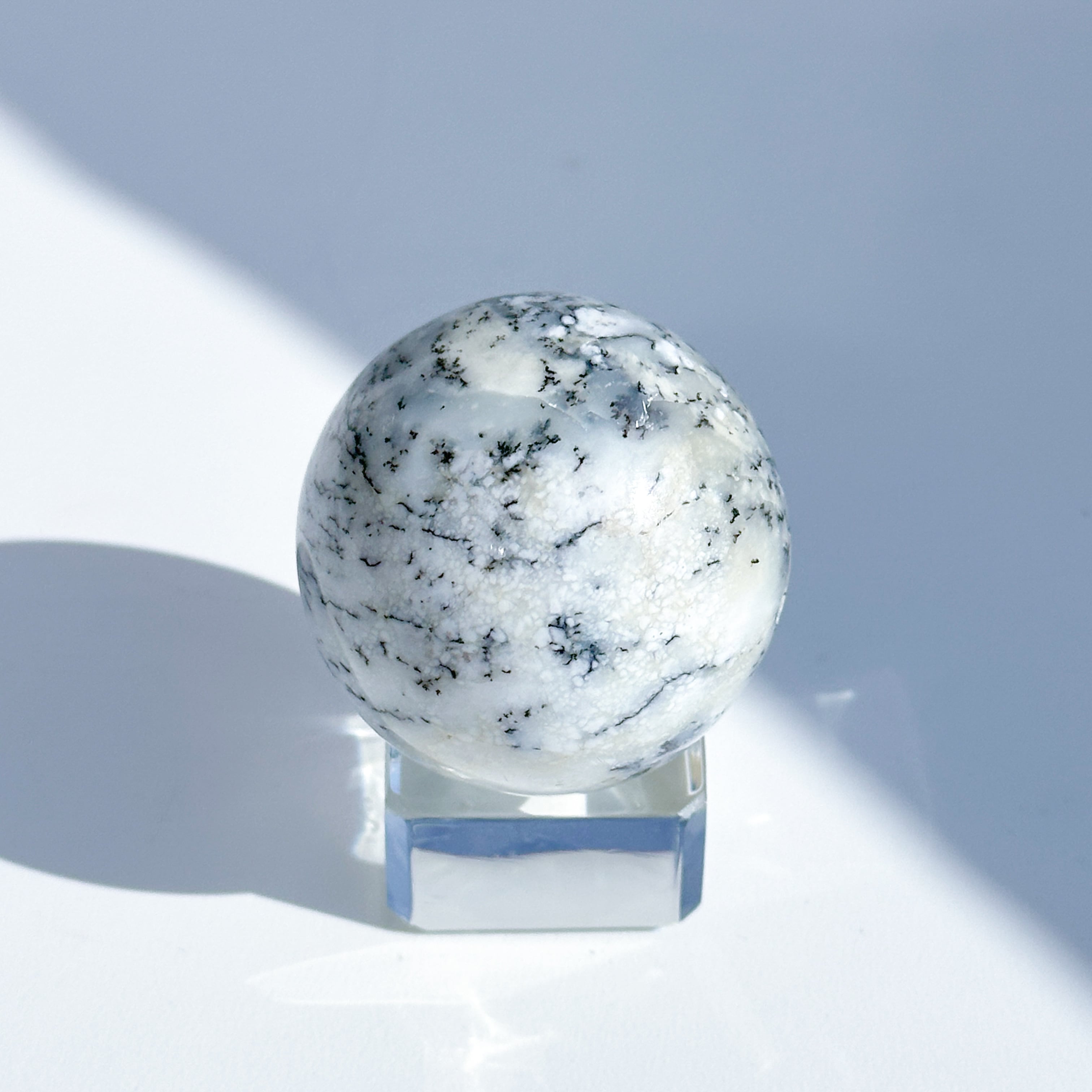 デンドリティックアゲート スフィア42◇ Dendritic Agate ◇天然石・鉱物・パワーストーン