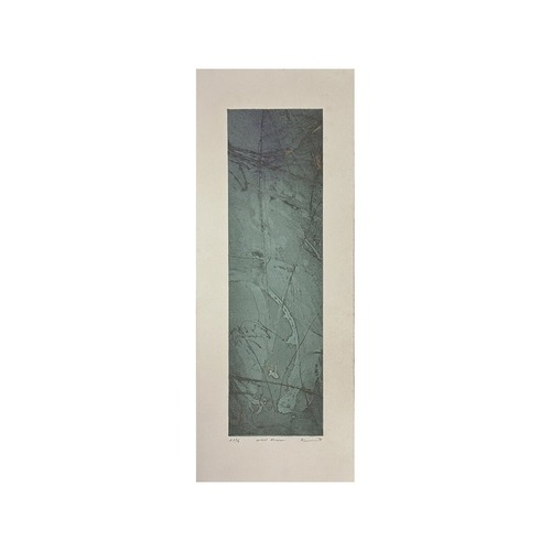 落合皎児【版画】Wind Mirror #A.P. 2/3 — 1995 66(H) × 25(W)cm