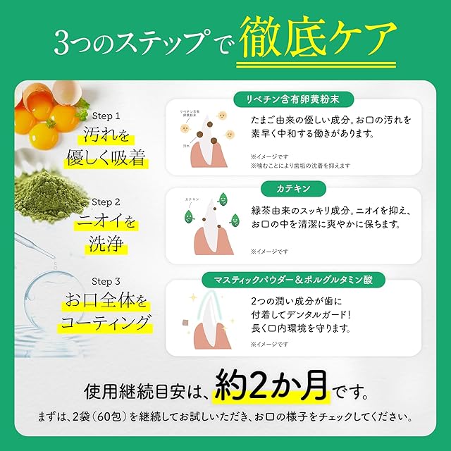 犬猫生活] デンタルふりかけ 犬猫兼用 [国産 無添加 デンタルケア 獣