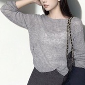 ルーズフィット ニットプルオーバー 　　 00054