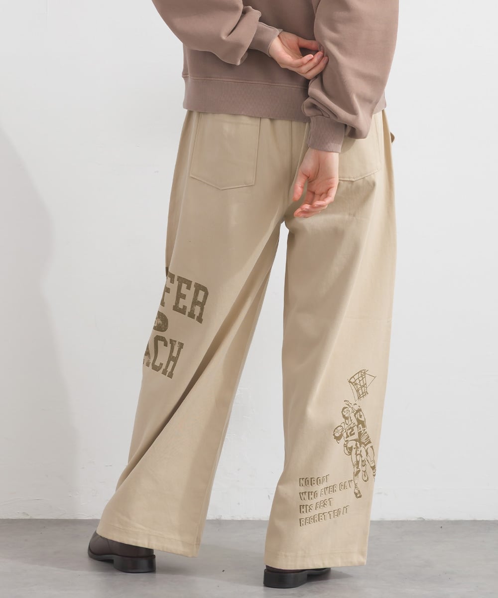 K261008 ツイルロゴ切替ワークパンツ / Twill Logo Panel Work Pants