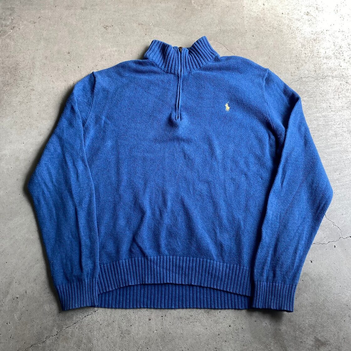 ビッグサイズ Polo Ralph Lauren ポロラルフローレン ハーフジップ 