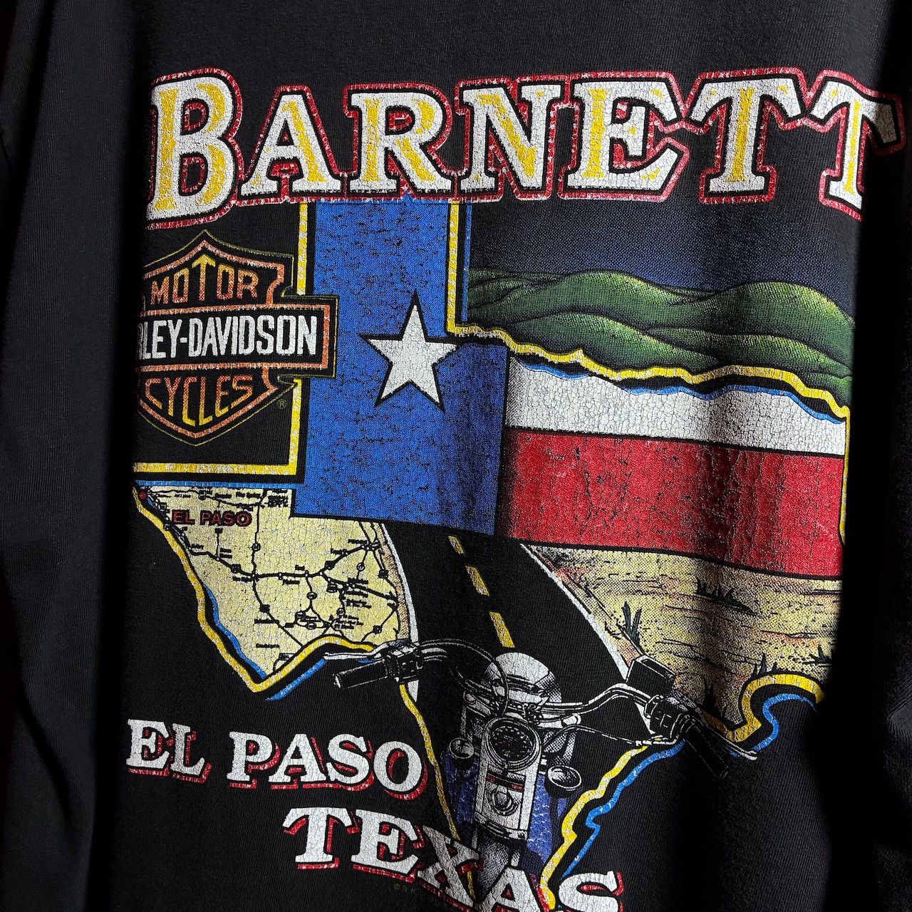 90s HARLEY-DAVIDSON BARNETT ヴィンテージハーレー Tシャツ