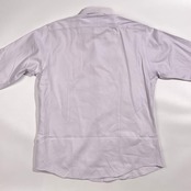 BURBERRY BLACK LABEL バーバリーブラックレーベル 斜め線 BD ボタンダウン 長袖シャツ 42/うすラベンダー系 メンズ