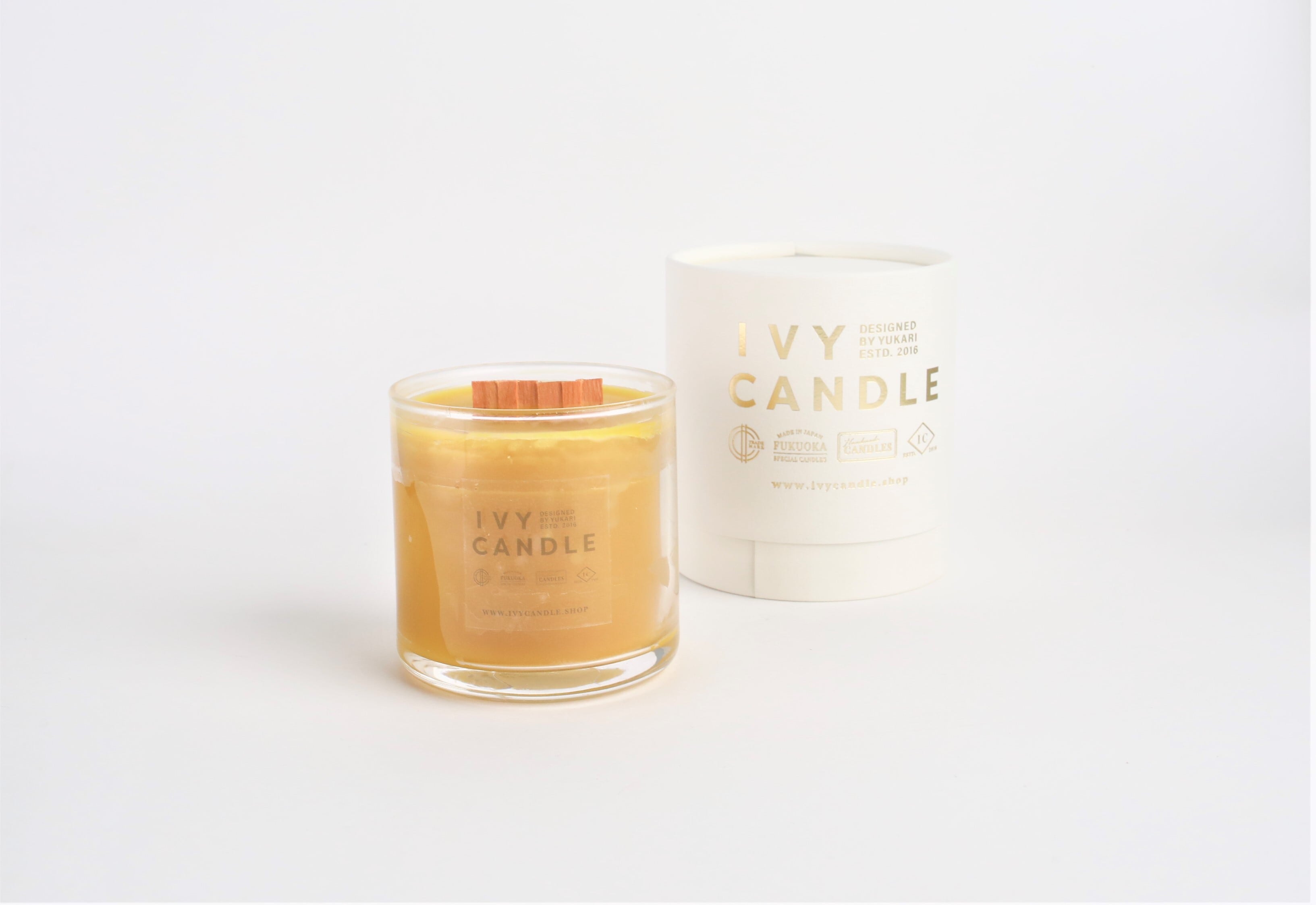 蜜蝋キャンドル GIFT BOX付 | ivycandle