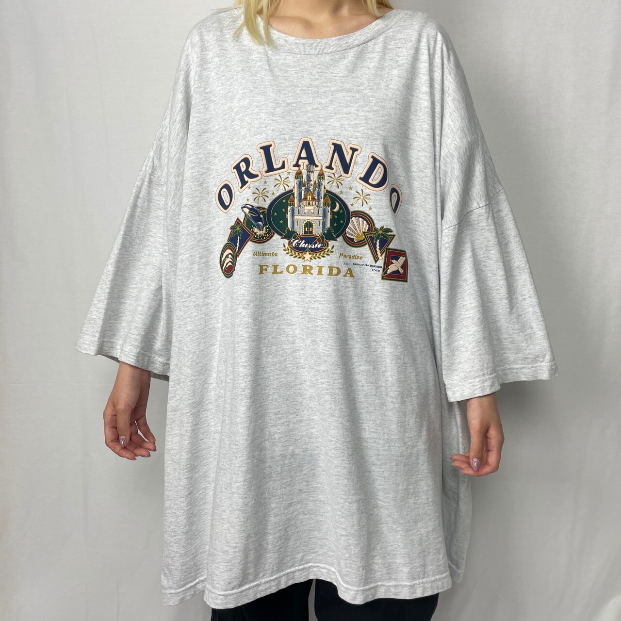 スーパービッグサイズ 90年代 ORLANDO オーランド スーベニア プリント 