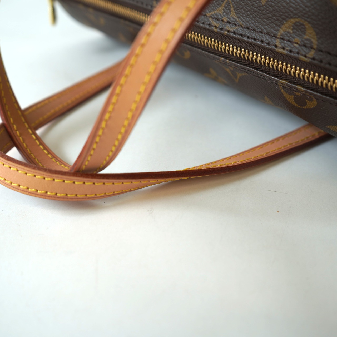 LOUIS VUITTON ルイヴィトン モノグラム パピヨン 26 ハンドバッグ M51386 ブラウン