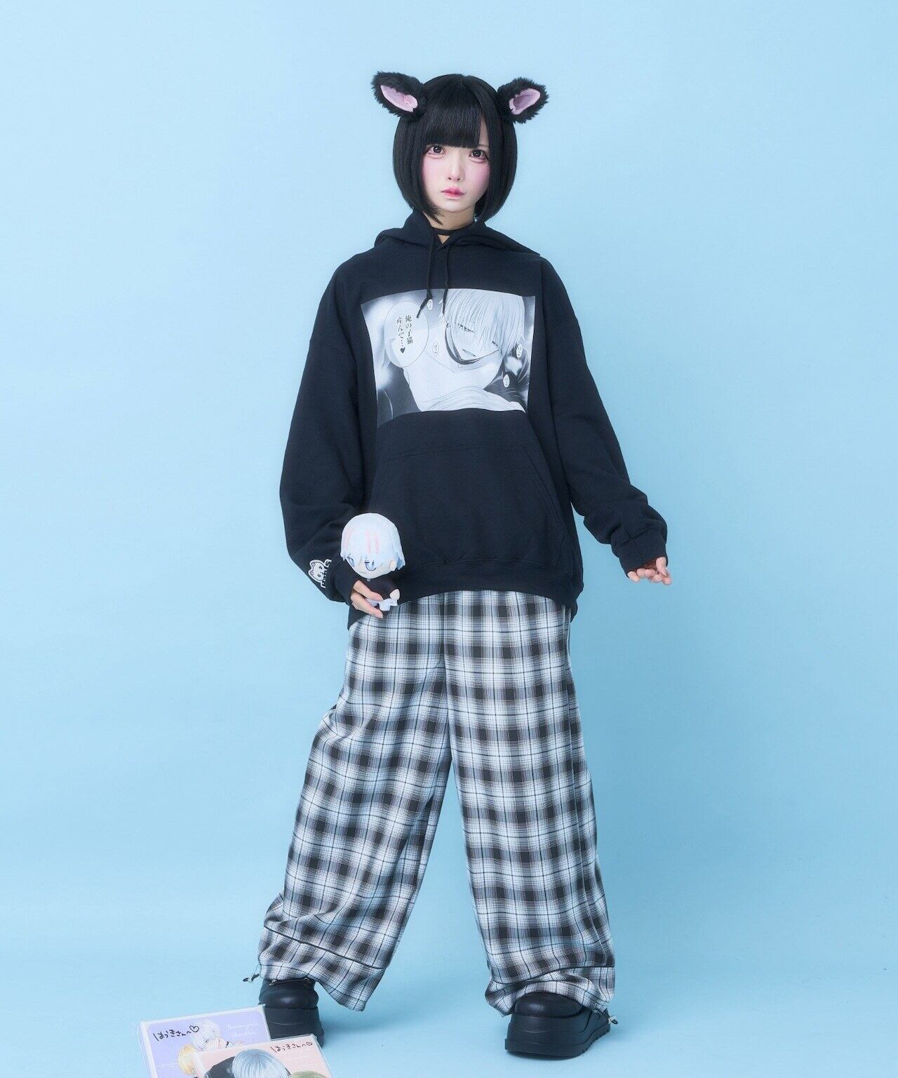 hauls 『眠れぬ夜は奪いに来てね』コラボ　はー♥はー♥はー♥BIGパーカー 眠れぬ夜は奪いに来てね』コラボ はー♥はー♥はー♥BIGパーカー | Hauls