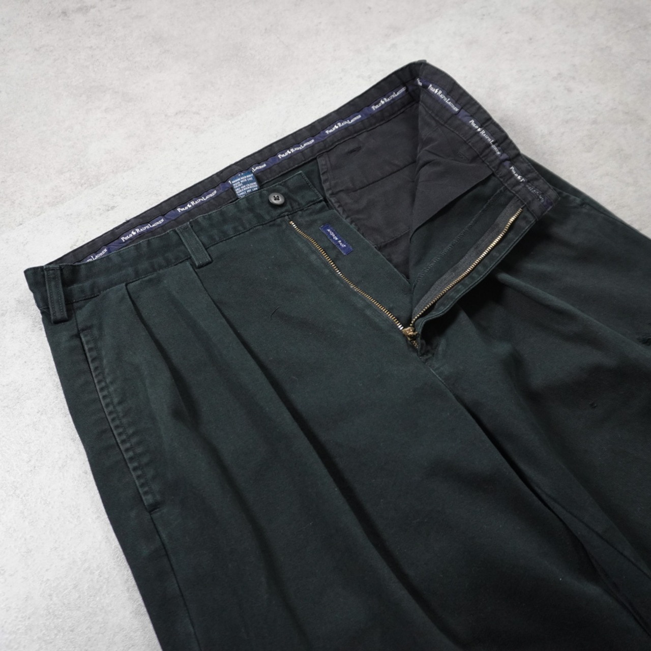 90s Polo by Ralph Lauren POLO CHINO ANDREW W33L29相当 古着（状態考慮） - 6