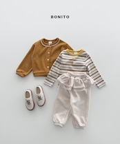 【取寄/韓国直送】BONITO 26/AT ハートボタンTシャツ|夏服|韓国子供服