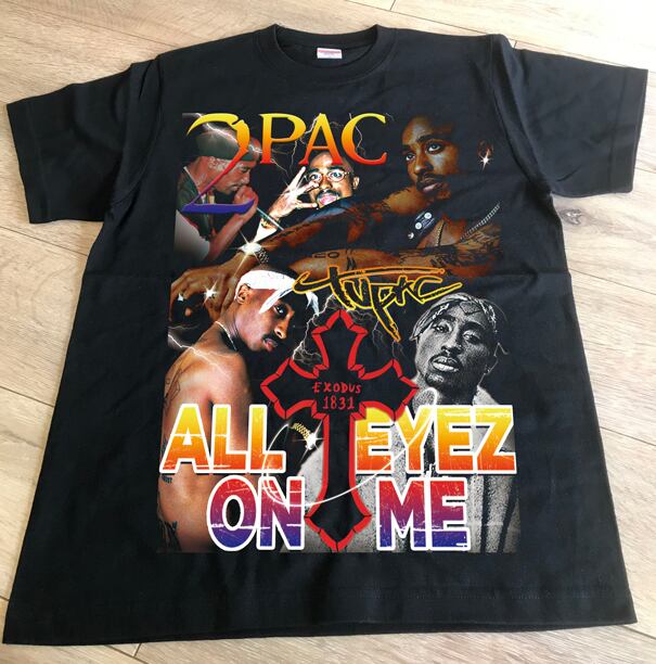 RIP【２PAC】レジェンドRAPTシャツ★ウェッサイ★