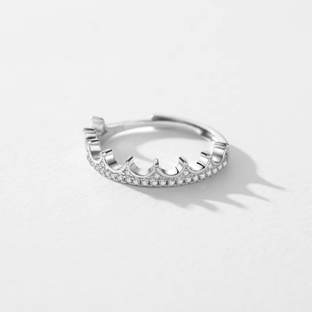 指輪 おしゃれ キラキラ 王冠 レディース リング - 4