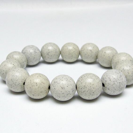 北投石 ブレスレット 16mm 一点物 おまかせ便 111-50106