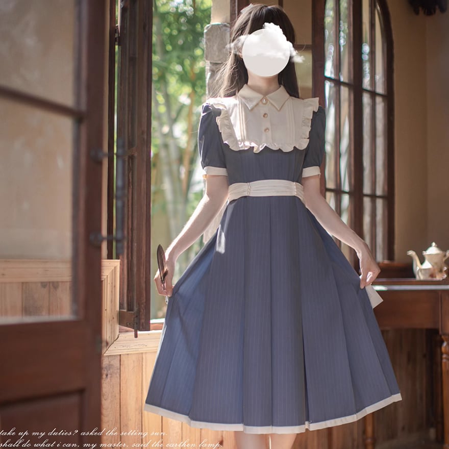 Amazon | ゴスロリィタ Lolita ロリータ服 衣装 洋服 COSMAMA