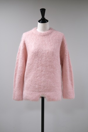 【JUN MIKAMI】mohair c/n pullover - pink