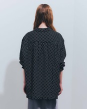 NICK GEAR  Dot Gather shirt