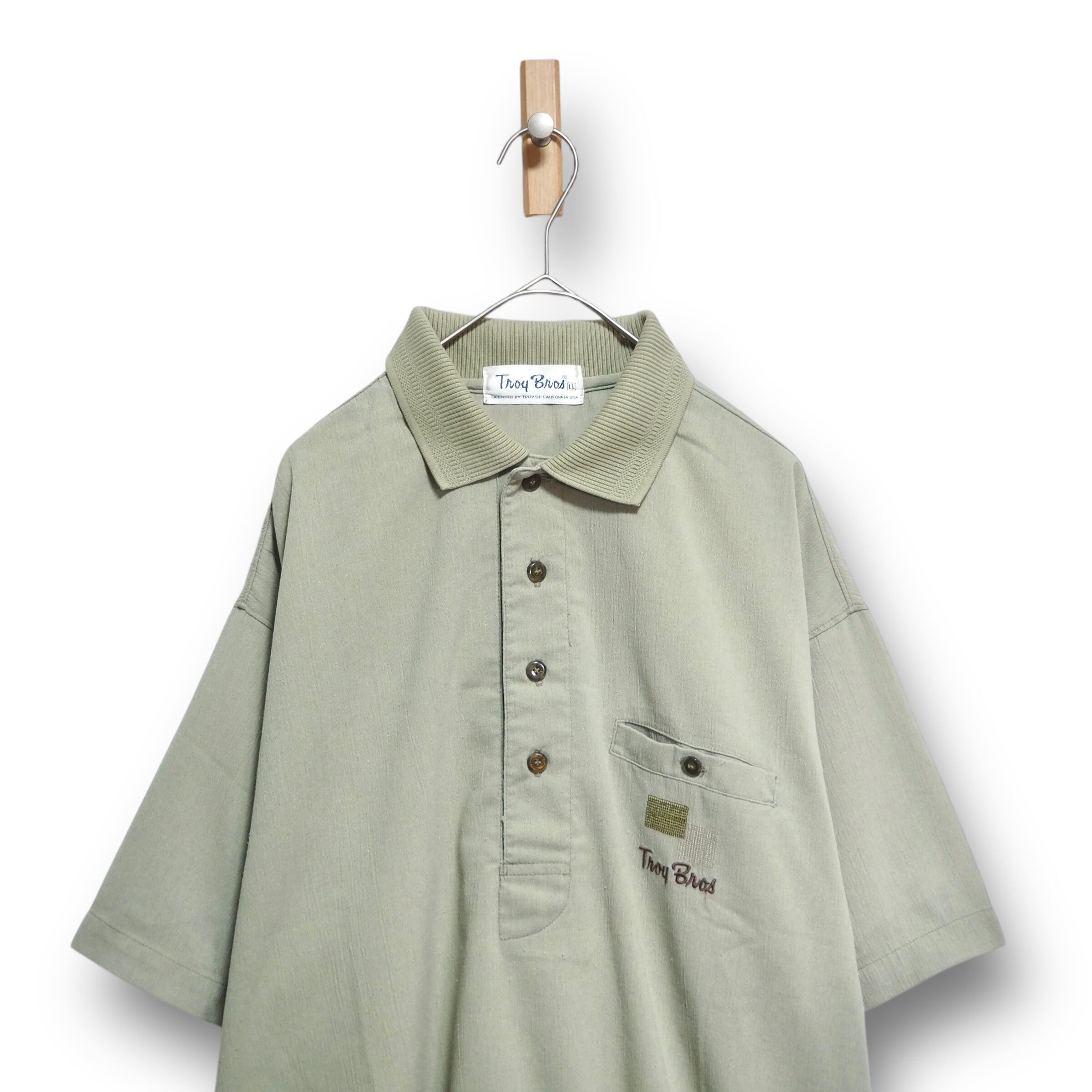 【VINTAGE】デザインポロニット