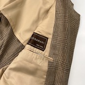 80s ビンテージ CESARANI NEW YORK セサラーニ サマーツイード テーラードジャケット A-4 (96-76-165) /メンズ/オールド/リネン/シルク混