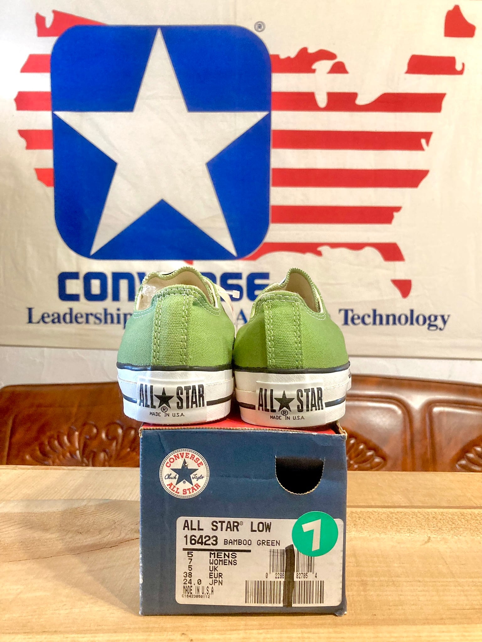 converse（コンバース） ALL STAR（オールスター）BAMBOO GREEN 5 24cm