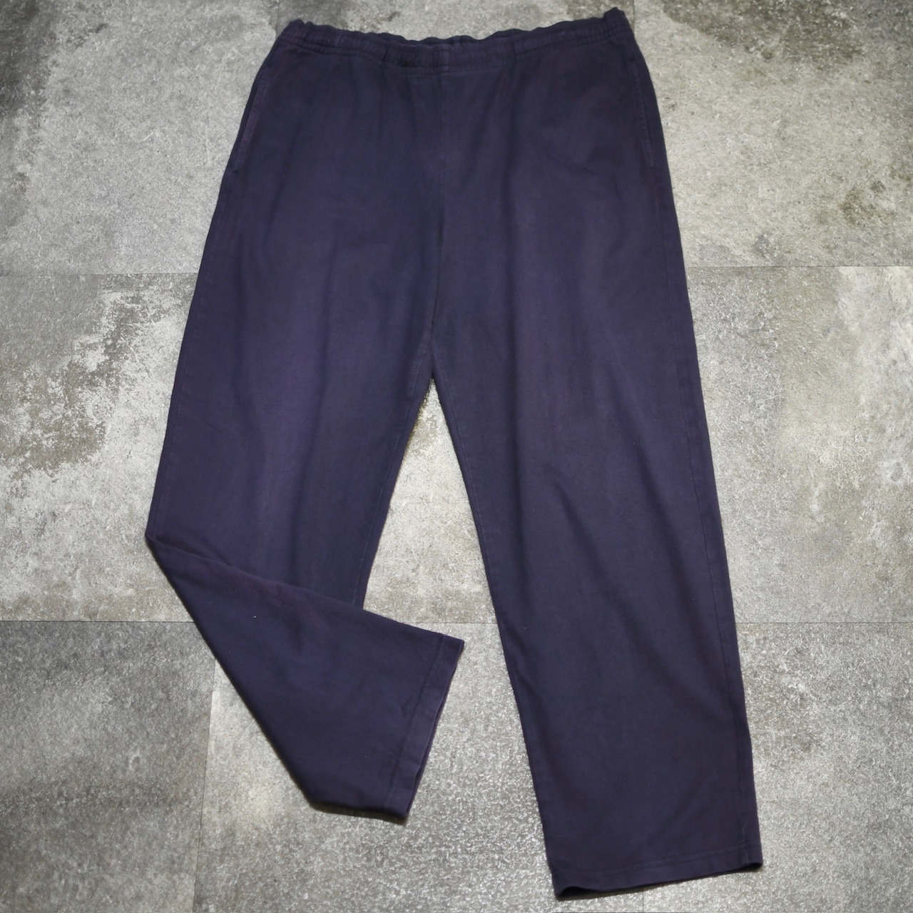 LANDS' END faded wide sweat pants