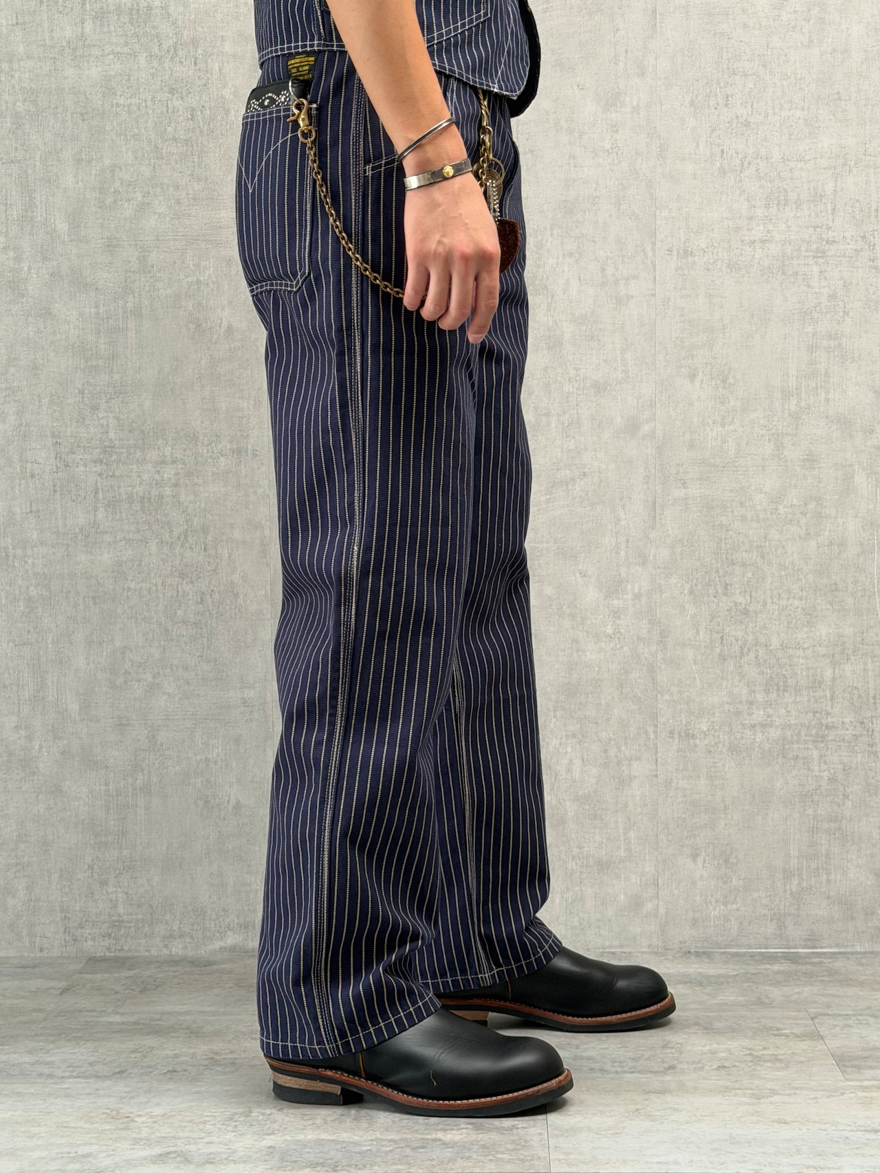 Classic Wabash Stripe Straight Pants