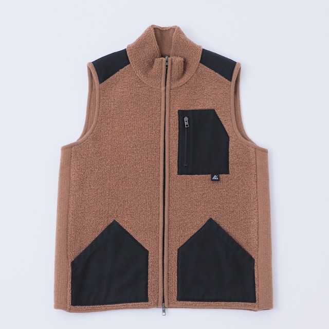 ＜オンライン限定色＞ Camel パイルベスト /Pile Vest