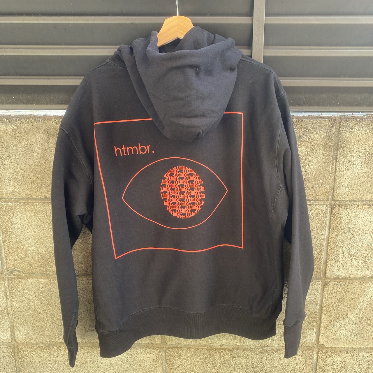 EYE HOODIE BLACK
