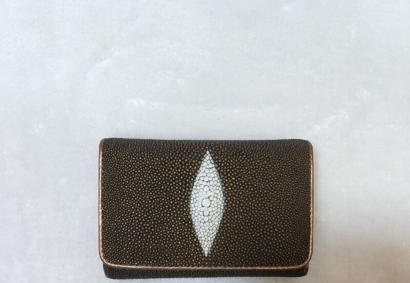 スティングレイ エイ革 三つ折り財布 | stingrayreal