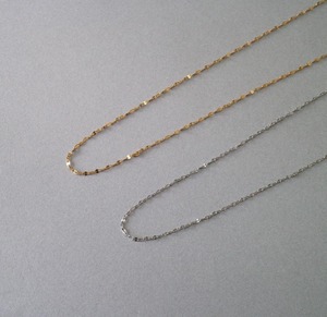 stainless petal chain necklace N045