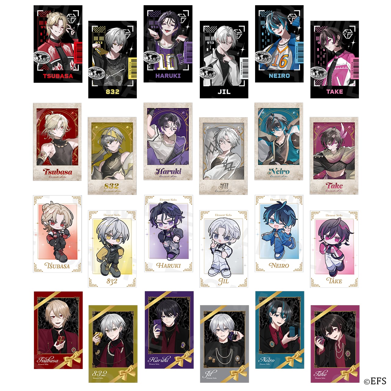 &TEAM JO ファンパーティー シーグリ FC カフェ トレカ チェキ CHARISMA GARAGE OFFICIAL GOODS STORE|トレーディングチェキ風