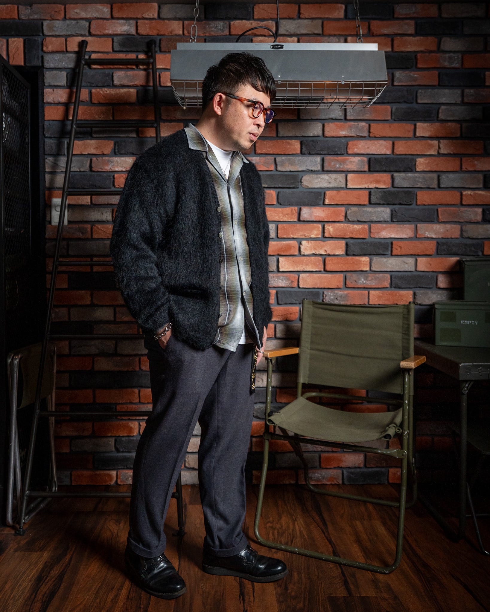 Authentic Reproduction Products®】Shaggy Man™ Mohair Cardigan W