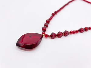 琥珀ネックレス（N-262）