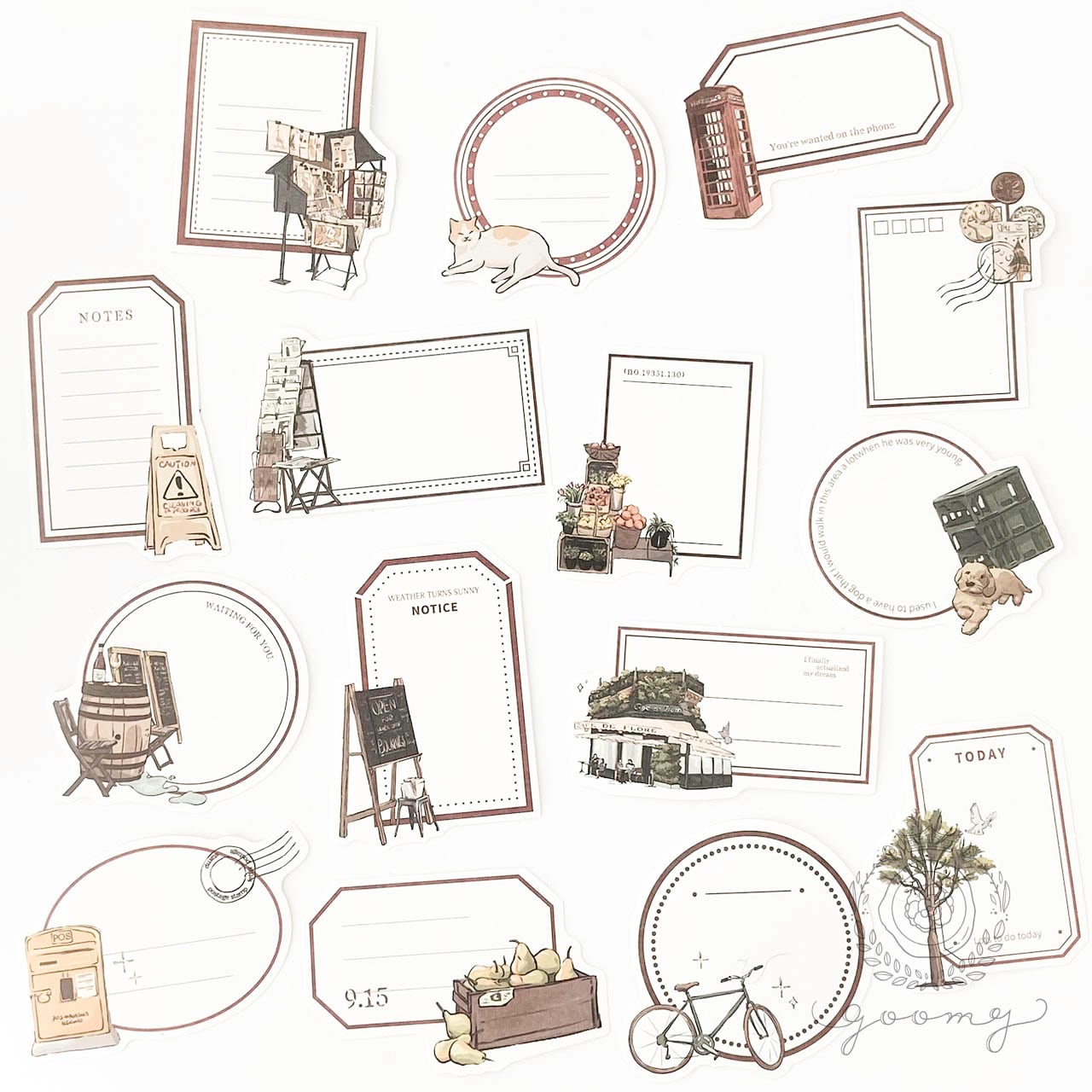 イラストミニメモ・ペーパー 1 <P321>