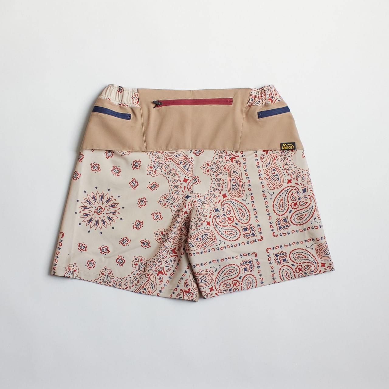 ranor(ラナー)PA-BANDANA MIDDLE SHORTS -TAN メンズウィメンズ ranor(ラナー)PA-BANDANA MIDDLE SHORTS -TAN メンズウィメンズ