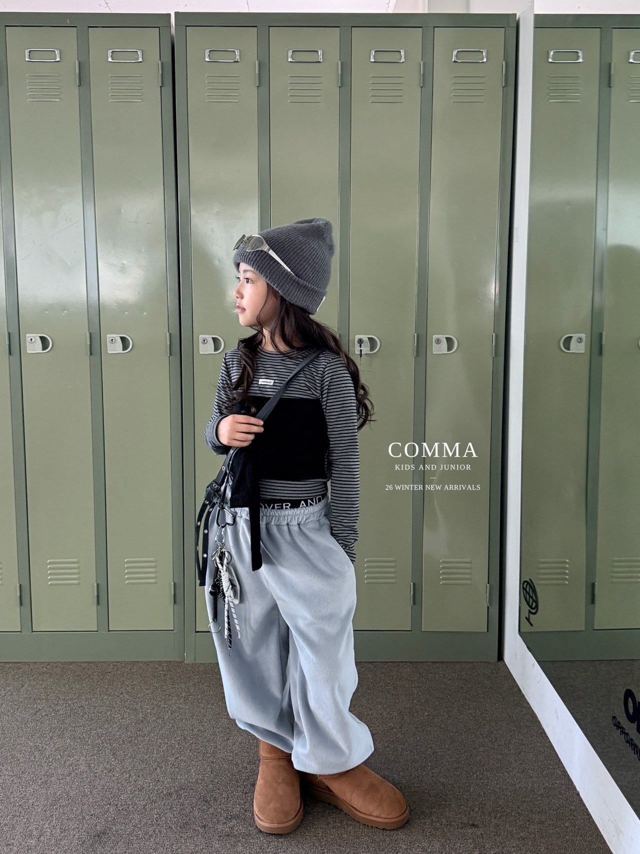COMMA［取寄］seaging jogger pants 26winter
