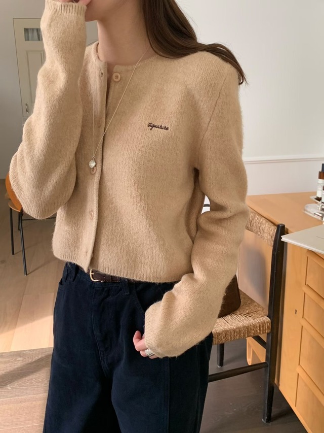 (予約) signature / Briel cardigan 4color