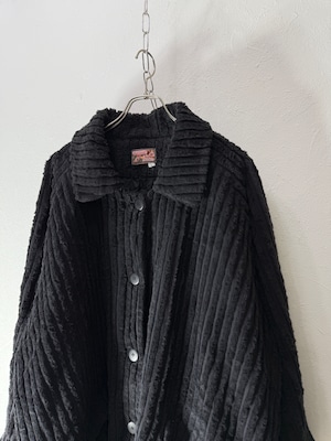 90~00’s USA Black Cut-Pile coat jacket