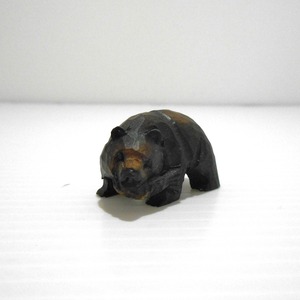 ミニチュア木彫り熊（35ミリ・小）　（010-7）