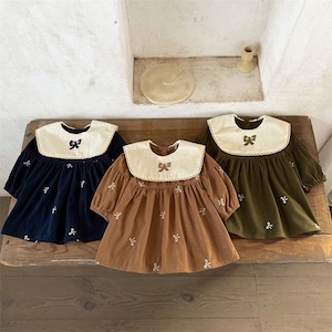 ワンピース ベビーワンピース 女の子 子供服 3色 73-120㎝ コーデュロイ 春秋冬 おしゃれ かわいい 25zm1618 ワンピース ベビーワンピース 女の子 子供服 3色 73-120㎝ コーデュロイ 春秋冬 おしゃれ かわいい 25zm1618